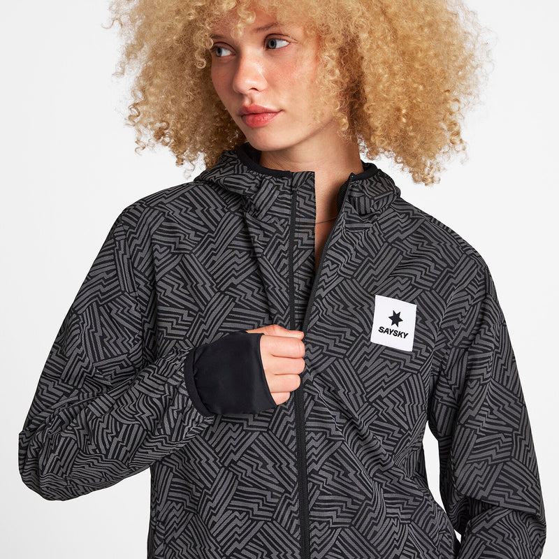 Saysky Reflective Blaze Jacket Schwarz Reflective Lightning 1050 OWRJA01C1050