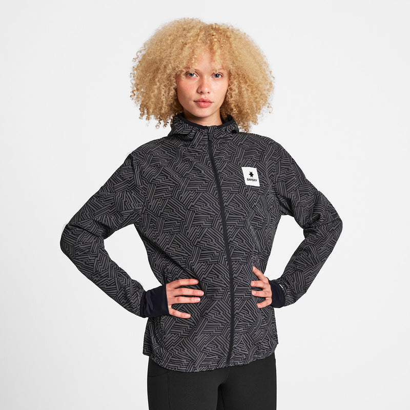 Saysky Reflective Blaze Jacket Schwarz Reflective Lightning 1050 OWRJA01C1050