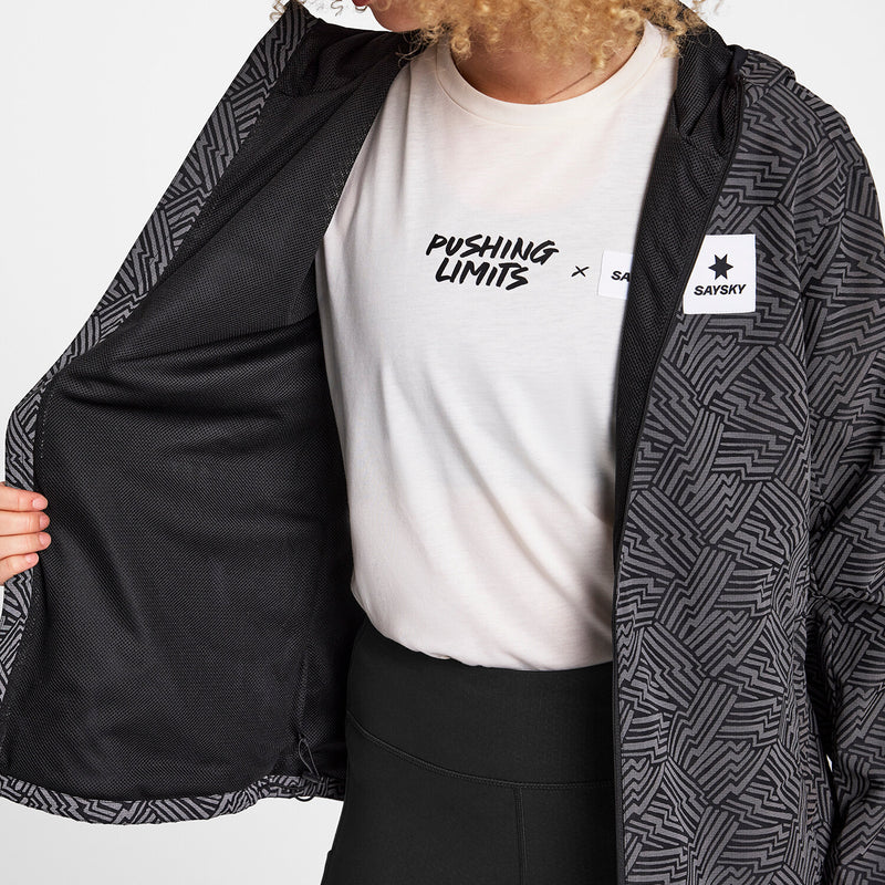 Saysky Reflective Blaze Jacket Schwarz Reflective Lightning 1050 OWRJA01C1050