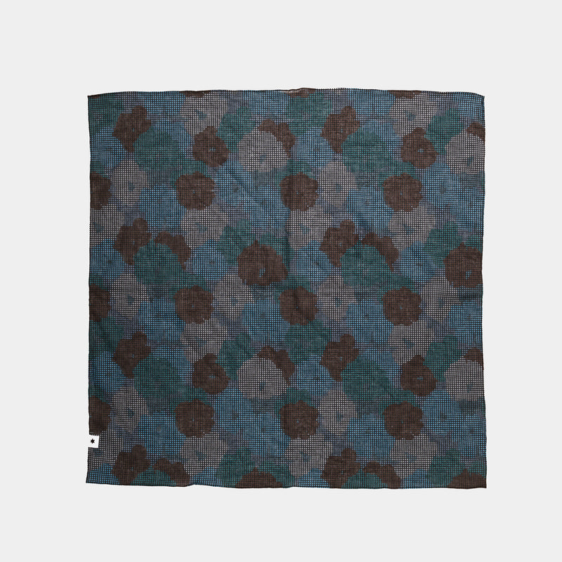 Saysky Bandana Blau Flower Camo 1046 OUASC101C1046