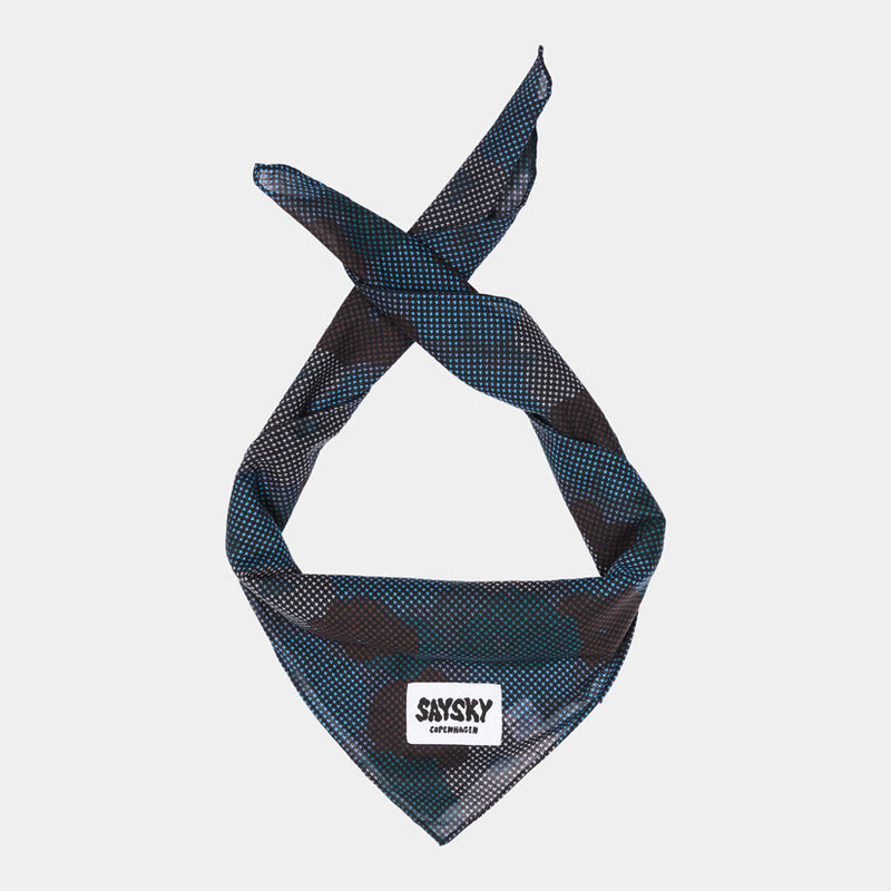 Saysky Bandana Blau Flower Camo 1046 OUASC101C1046