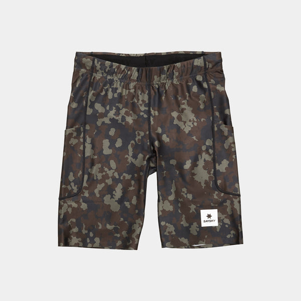 Saysky Camo Combat+ Short Tights 9" Braun Camo 1048 OMRST31C1048