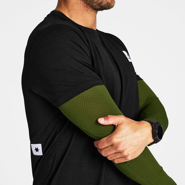 Saysky Mesh Base Layer Longsleeve Grün 313 NMRBL32C313