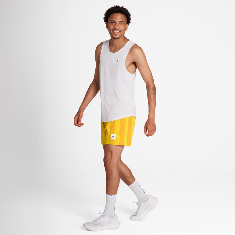 Saysky Pace Shorts 5'' Gelb Stripes 008 NMRSH21C008