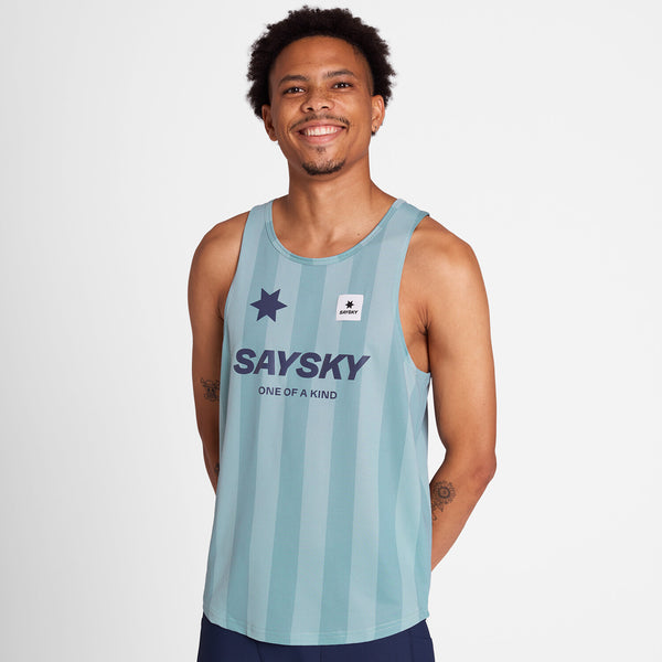 Saysky Combat Singlet Blau Stripes 007 NMRSI31C007