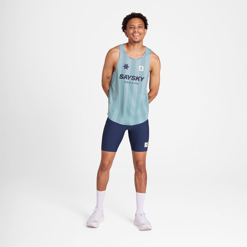 Saysky Combat Singlet Blau Stripes 007 NMRSI31C007