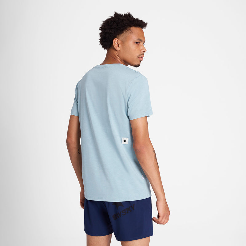 Saysky Logo Pace T-Shirt Blau 2010 NMRSS20C2010