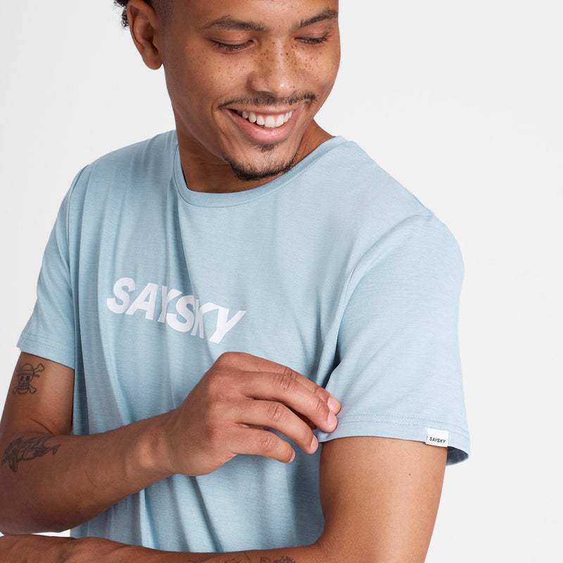 Saysky Logo Pace T-Shirt Blau 2010 NMRSS20C2010