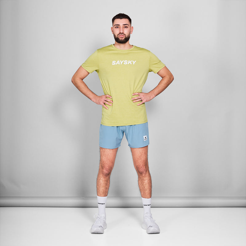 Saysky Logo Pace T-Shirt Grün 3008 NMRSS20C3008