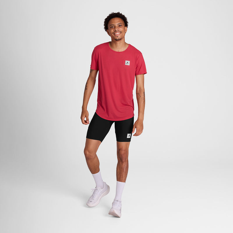 Saysky Reactive Flow T-shirt Rot Reactive Flower 1037 NMRSS60C1037