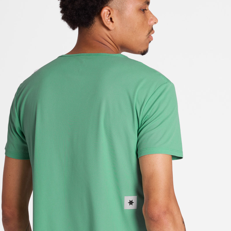 Saysky Reactive Flow T-shirt Grün Reactive Flower 1038 NMRSS60C1038