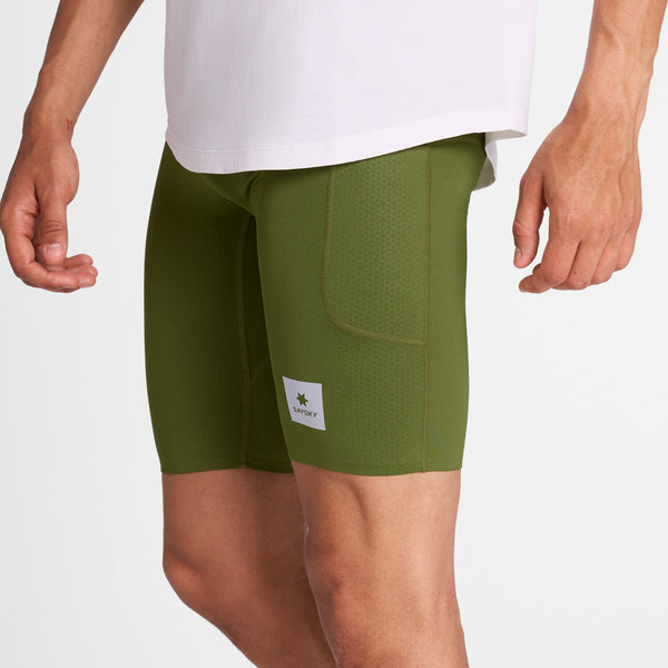 Saysky Combat+ Short Tights 9'' Grün 313 NMRST31C313