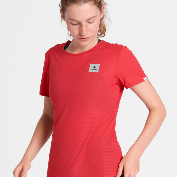 Saysky Reactive Flow T-shirt Rot Reactive Flower 1037 NWRSS60C1037