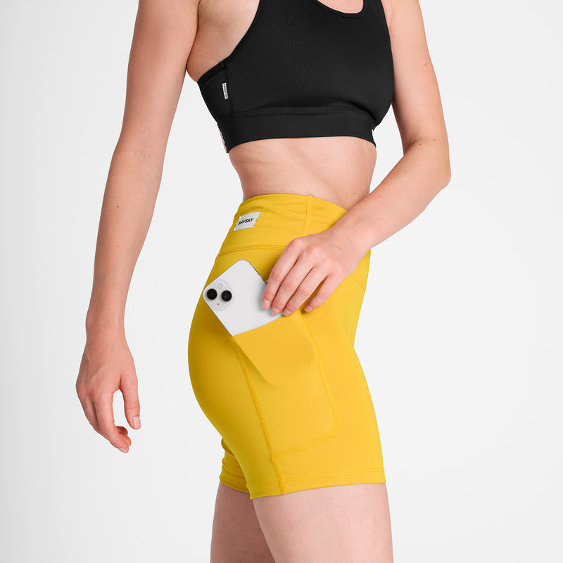 Saysky Combat+ Short Tights 7'' Gelb 412 NWRST30C412