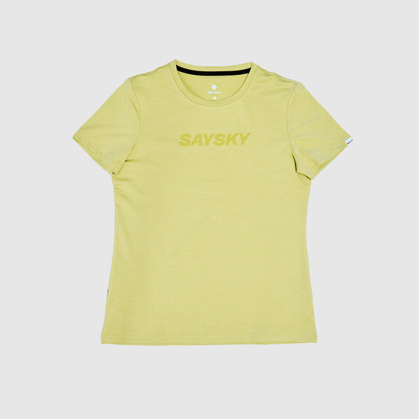 Saysky Logo Pace T-Shirt Grün 3008 NWRSS20C3008