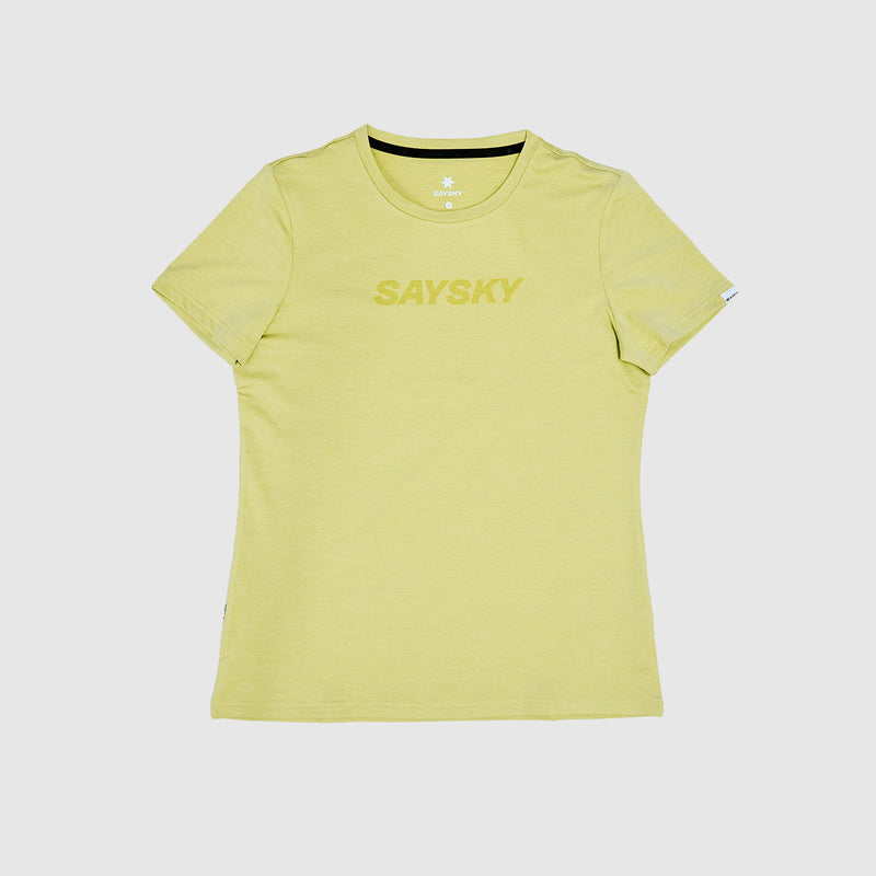 Saysky Logo Pace T-Shirt Grün 3008 NWRSS20C3008