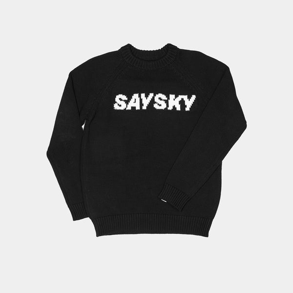Saysky Everyday Heavy Knit Crewneck Schwarz 901 LMLKW02C901