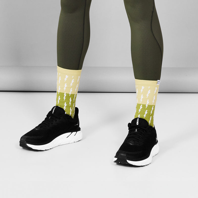 Saysky Combat High Socks Gelb 1042 MUASO109C1042