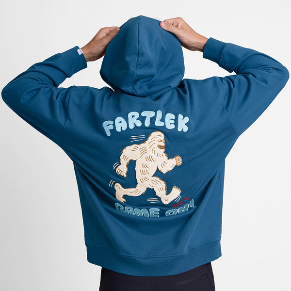 Saysky Statement Oversized Hoodie Blau 210 OMLHO71C210