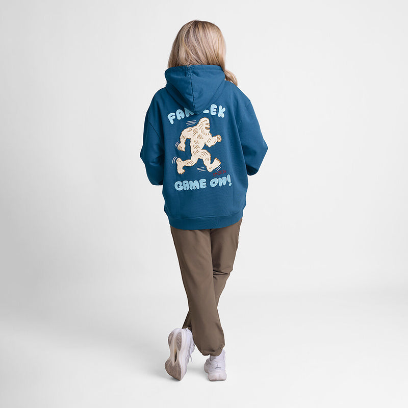 Saysky Statement Oversized Hoodie Blau 210 OMLHO71C210