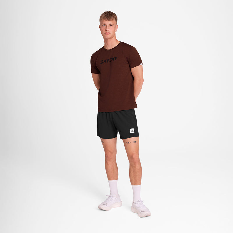 Saysky Logo Pace T-Shirt Rot 5008 OMRSS20C5008