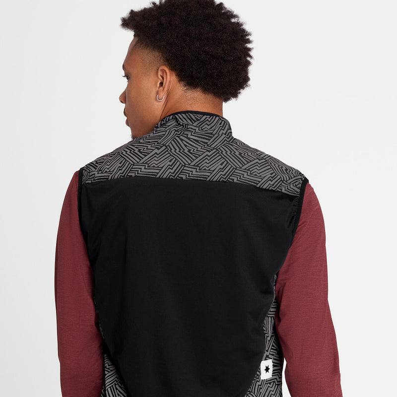 Saysky Reflective Pace Vest Schwarz Reflective Lightning 1050 OMRVE01C1050