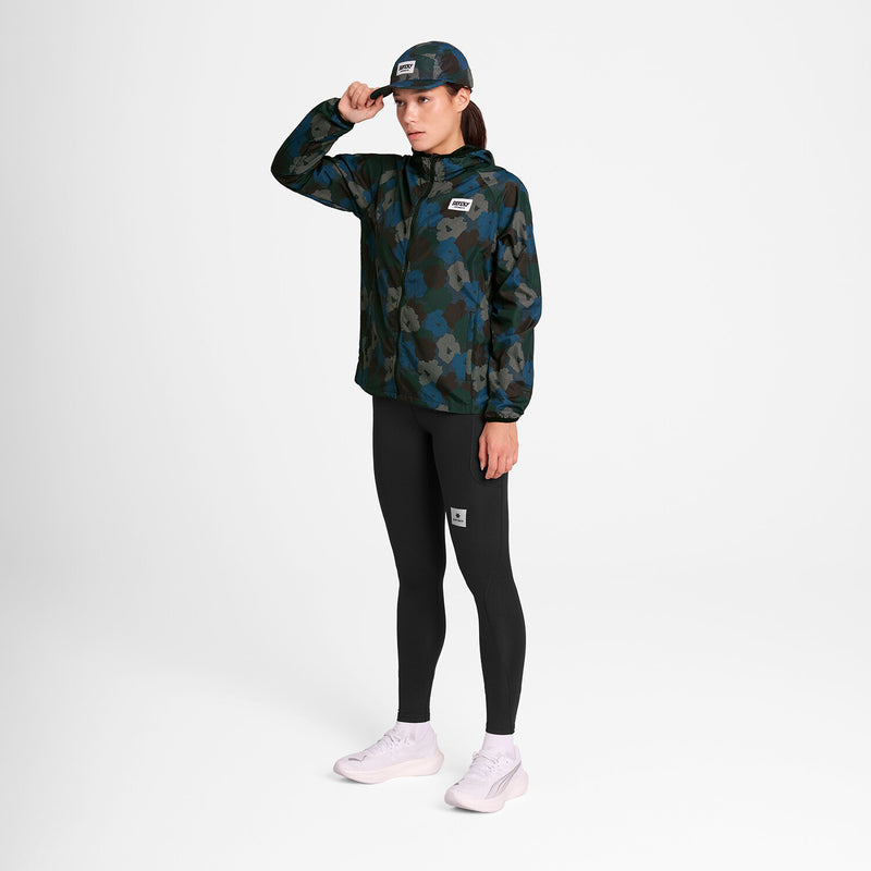 Saysky Flower Pace Jacket Blau Flower Camo 1046 OWRJA21C1046