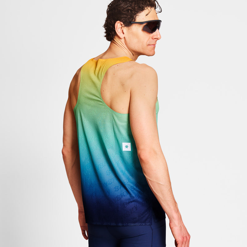 Saysky Drip Dye Flow Air Singlet Blau/Gelb/Grün Drip Dye 1032 NMRSI63C1032