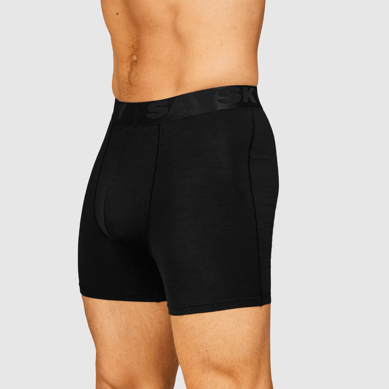Saysky Merino 180 Boxer Shorts Schwarz 901 XMABO01