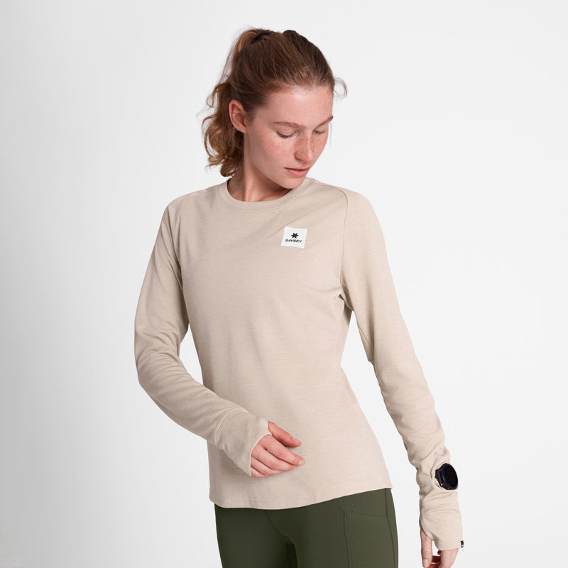 Saysky Clean Flow Longsleeve Beige 8003 NWRLS60C8003