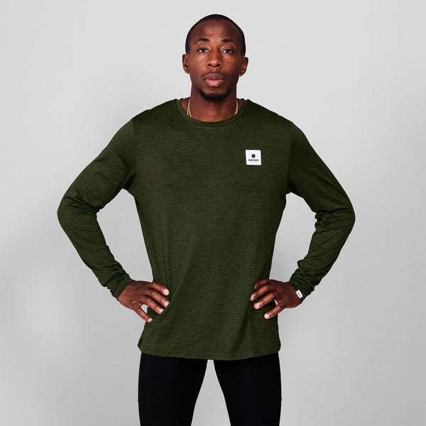 Saysky Clean Pace Longsleeve Grün 3001 XMRLS20C3001