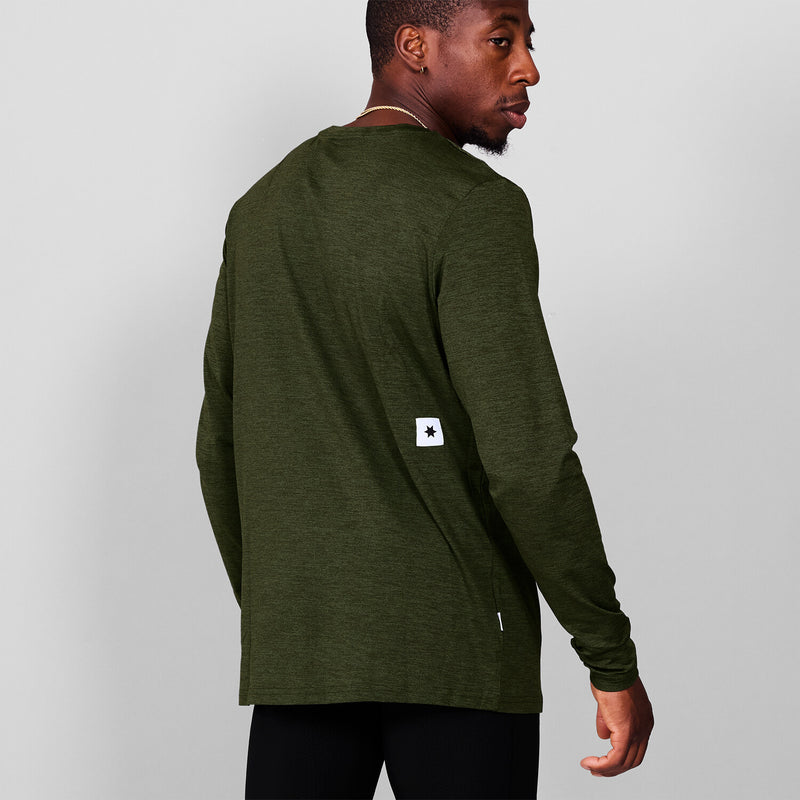 Saysky Clean Pace Longsleeve Grün 3001 XMRLS20C3001