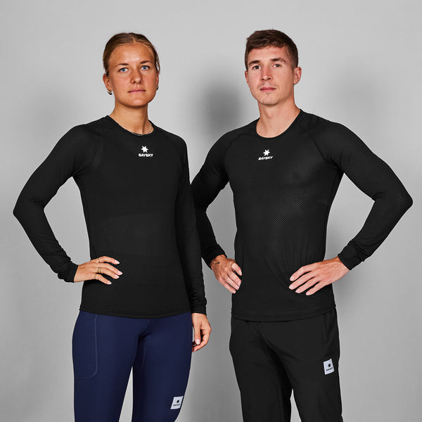 Saysky Mesh Base Layer Longsleeve Schwarz 901 XMRBL32C901