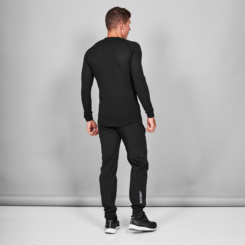 Saysky Mesh Base Layer Longsleeve Schwarz 901 XMRBL32C901