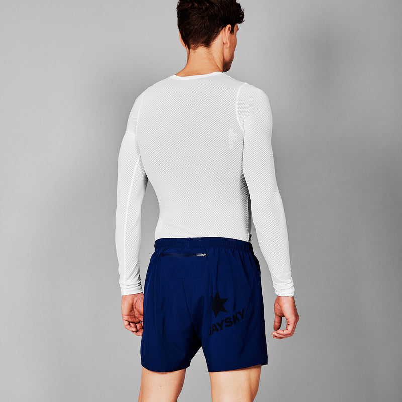 Saysky Mesh Base Layer Longsleeve Weiß 101 XMRBL32C101