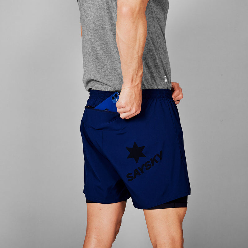 Saysky 2 in 1 Pace Shorts 5'' Blau 201 XMRSH20C201