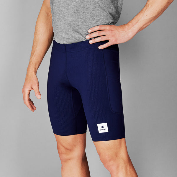 Saysky Combat+ Short Tights 9'' Blau 201 XMRST31C201