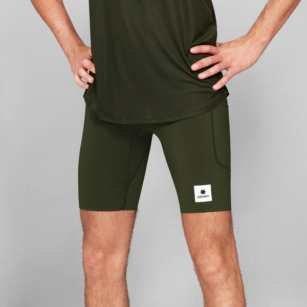 Saysky Combat+ Short Tights 9'' Grün 301 XMRST31C301