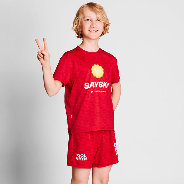 Saysky OTA x Saysky Kids Set Rot AOP 1057 ZMRSH17C1057