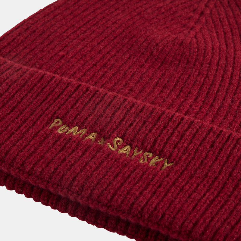 Saysky Puma x Saysky Merino Beanie Rot 509 026615 02