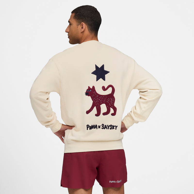 Saysky Puma x Saysky Crew Sweat Beige 103 527557 87