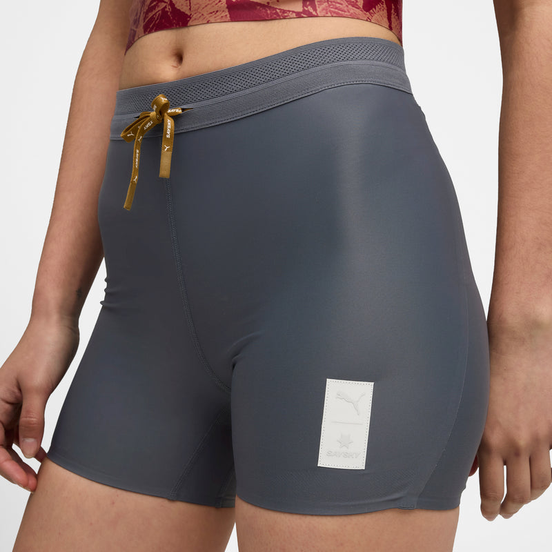 Saysky Puma x Saysky Short Tights 4" Grau 601 527558 44