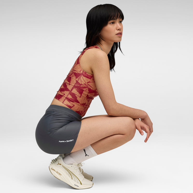 Saysky Puma x Saysky Short Tights 4" Grau 601 527558 44