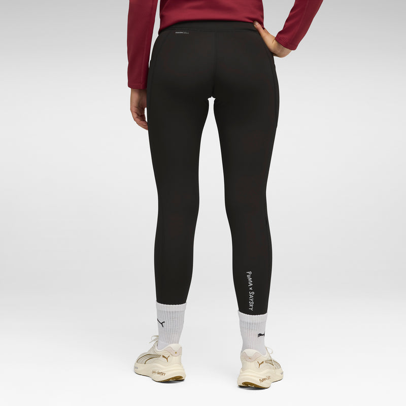 Saysky Puma x Saysky Fleece Tights Schwarz 901 527560 01