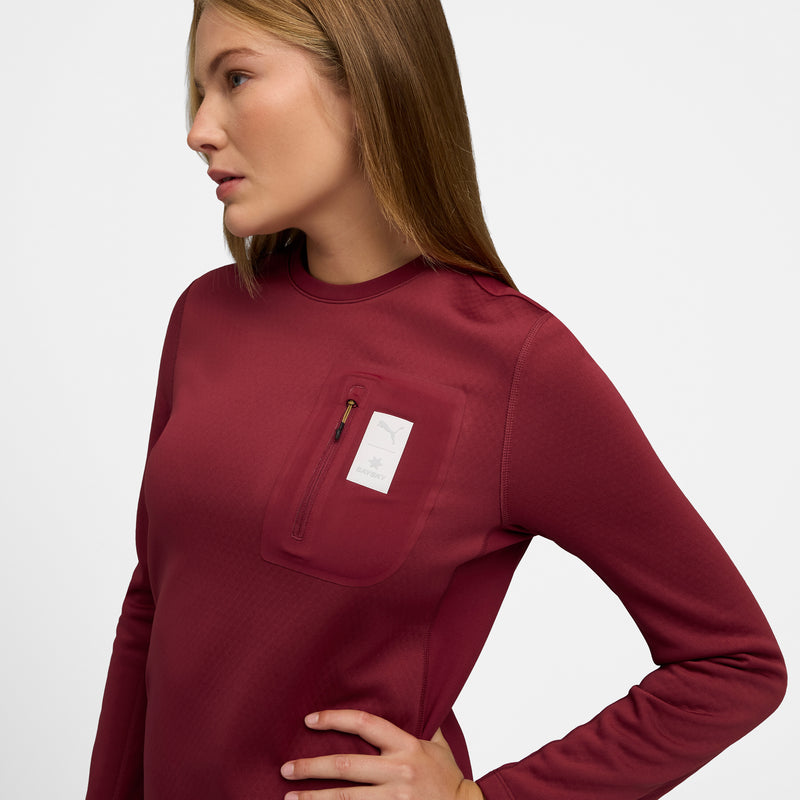 Saysky Puma x Saysky Brushed Fleece Rot 509 660240 90