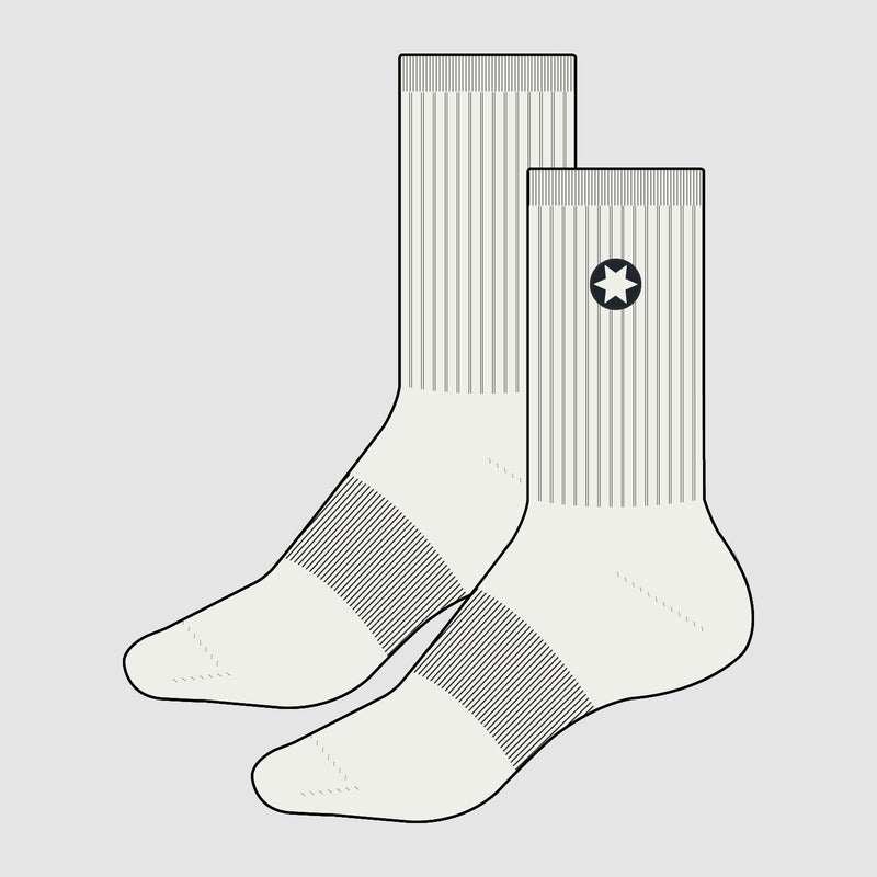 Saysky Everyday Crew Socks Weiß 101 OUASO702C101
