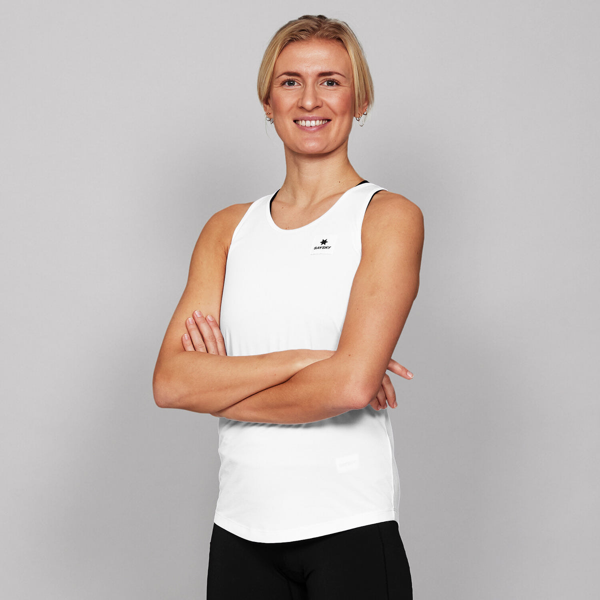 Saysky Clean Combat Pro Singlet Weiß 101 XWRSI30C101