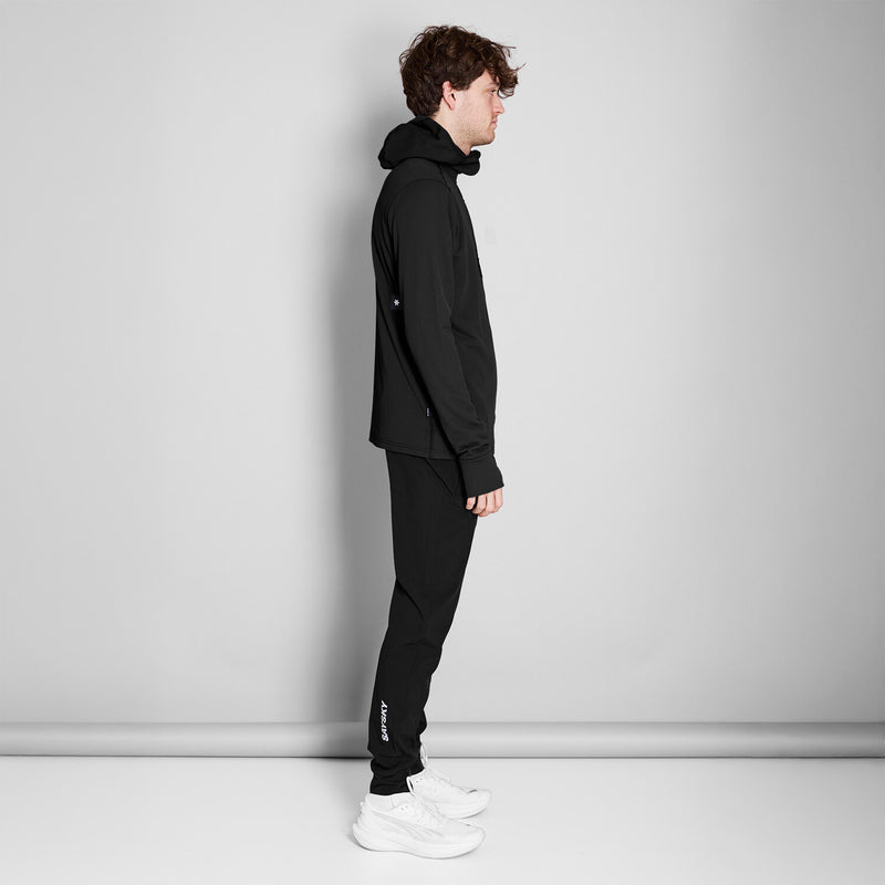 Saysky Combat Half Zip Fleece Hoodie Schwarz 901 NMRHO30C901