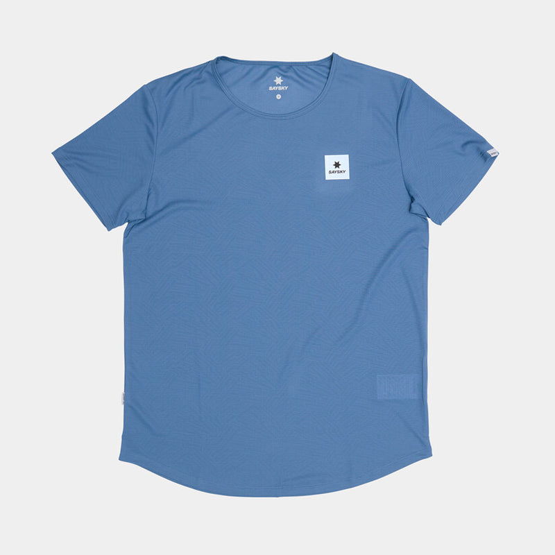 Saysky Reactive Flow T-shirt Blau Reactive Lightning 1054 OMRSS60C1054