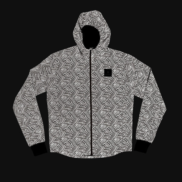 Saysky Reflective Blaze Jacket Schwarz Reflective Lightning 1050 OMRJA01C1050